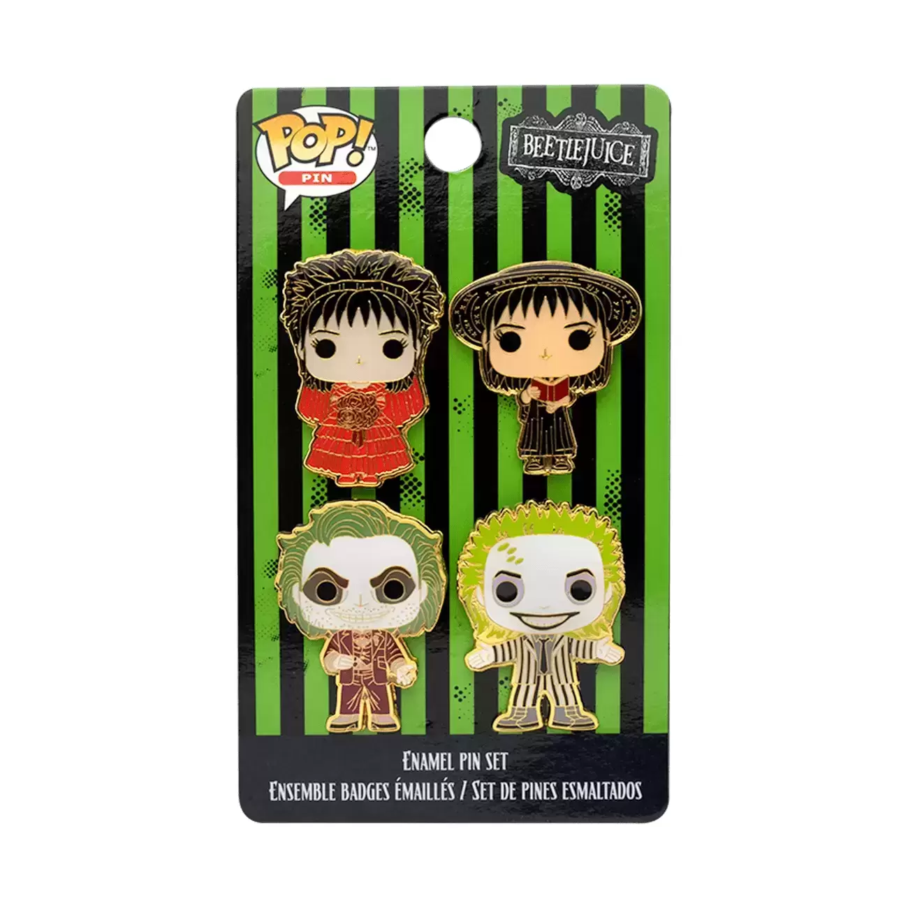 POP Pins - Beetlejuice - 4 pin\'s set