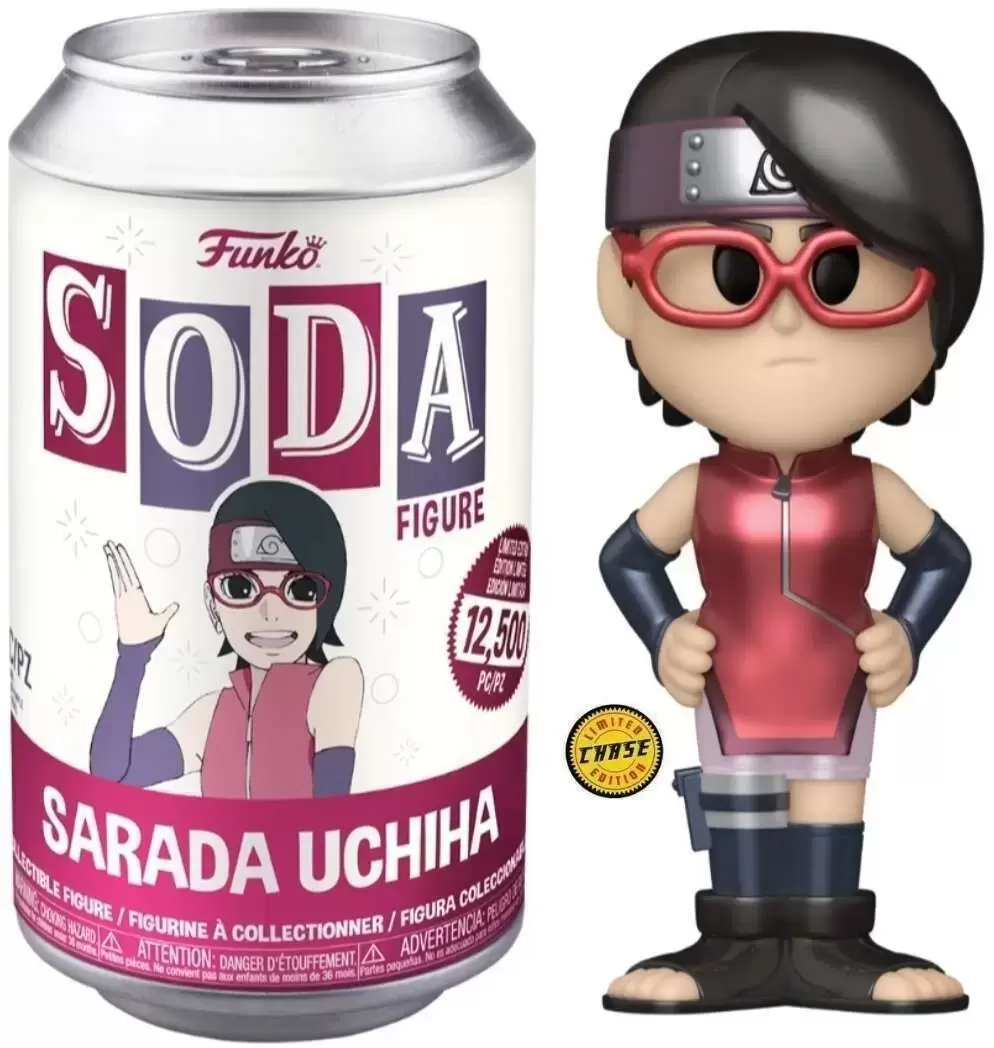 Vinyl Soda! - Boruto: Naruto Next Generations - Sarada Uchiha Metallic