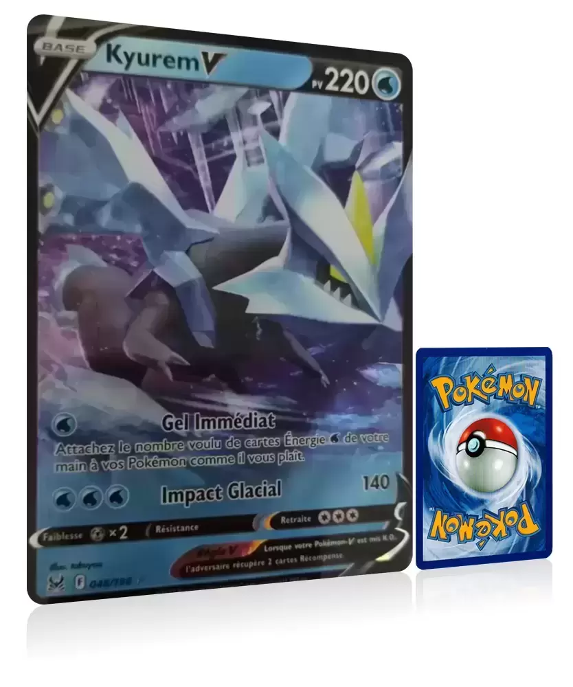 Cartes Pokemon Jumbo XXL - SWSH - Kyurem V - Jumbo