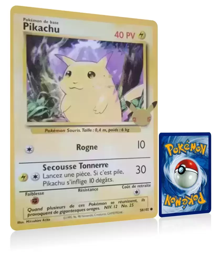 Carte pokemon geante jumbo pikachu Ex - Dealicash