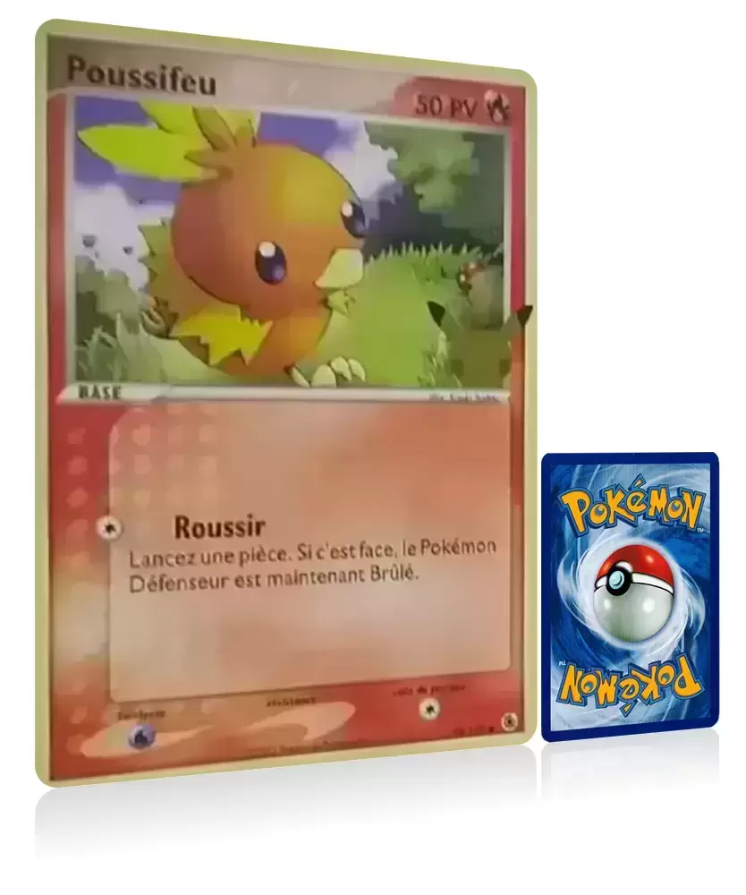 Cartes Pokemon Jumbo XXL - 25ème Anniversaire - Poussifeu - Jumbo