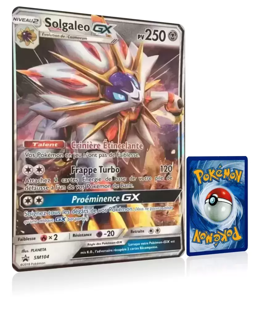 Dracaufeu GX - Jumbo - carte Pokémon SM195 Cartes Pokemon Jumbo XXL - SM