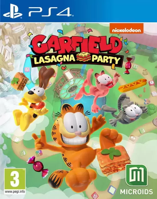 PS4 Games - Garfield Lasagna Party