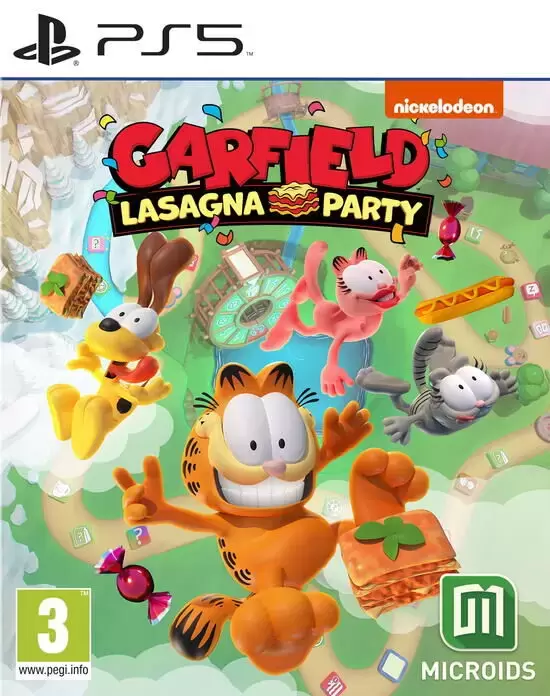 PS5 Games - Garfield Lasagna Party