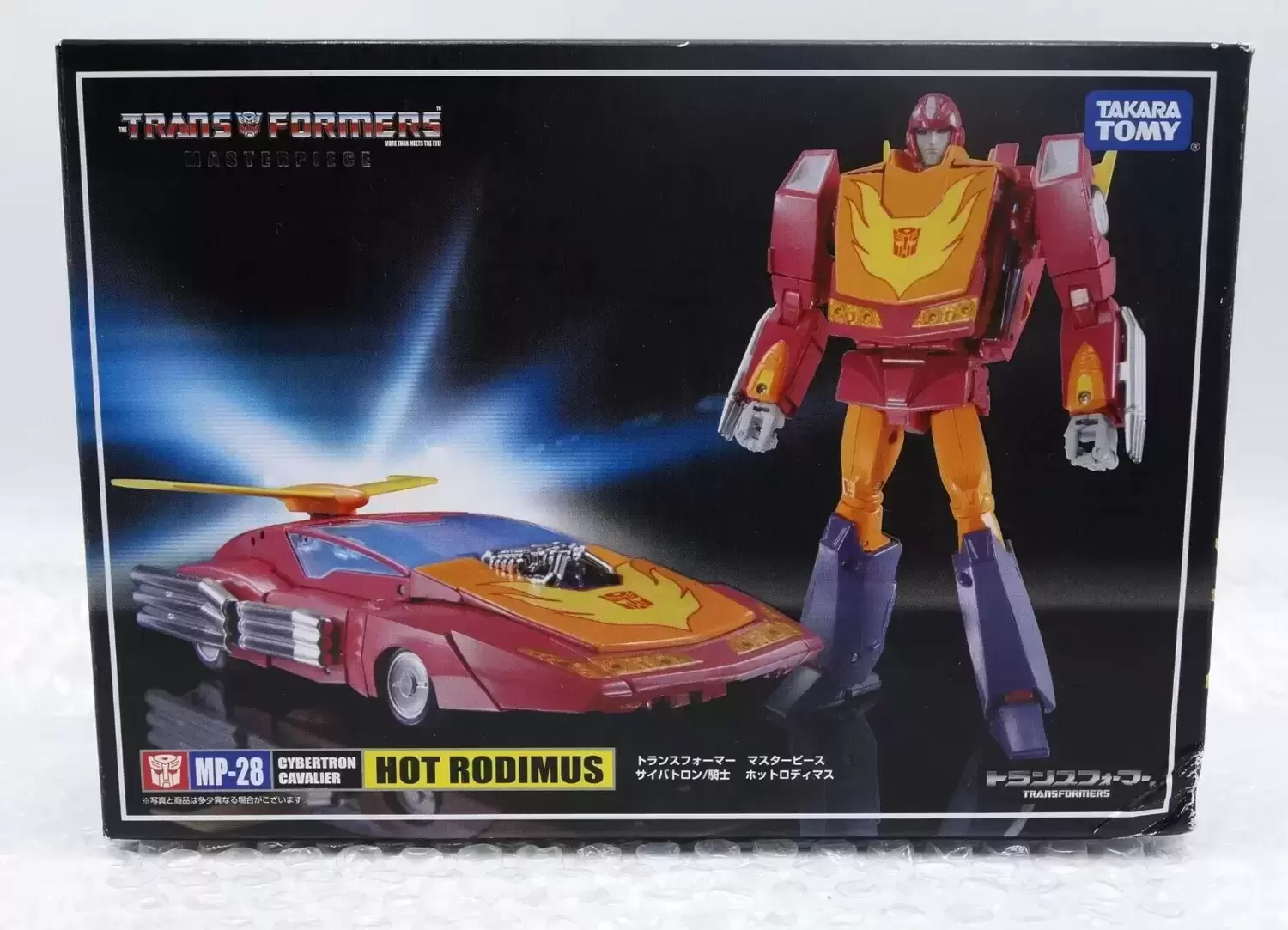 Takara Tomy Transformers Masterpieces - MP-28 Hot Rodimus