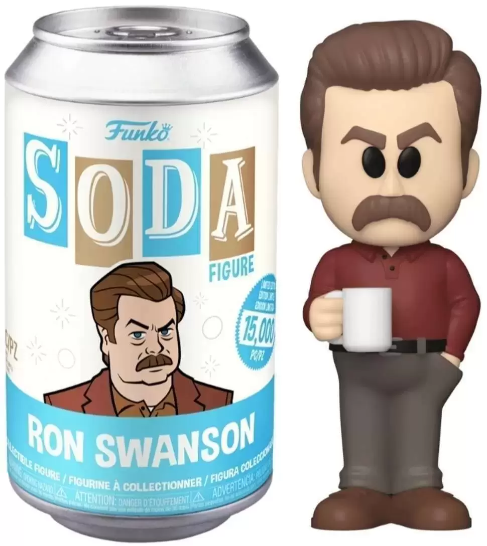 Vinyl Soda! - Parks and Recreation - Ron Swanson