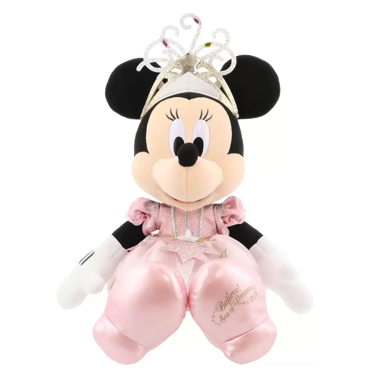 Rose gold minnie mouse plush outlet