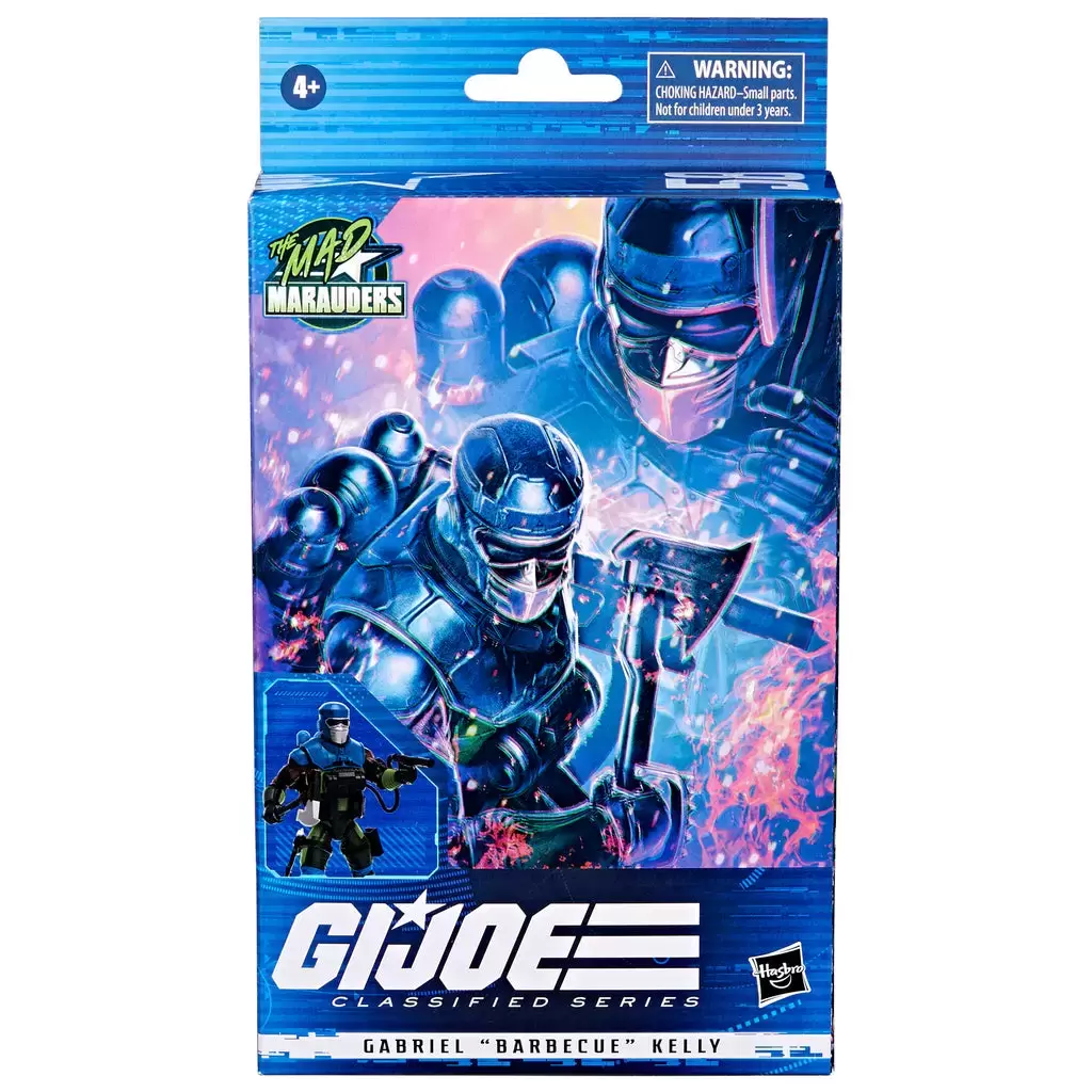 G.I. JOE - Classified Series - Gabriel “Barbecue” Kelly (Mad Marauders)