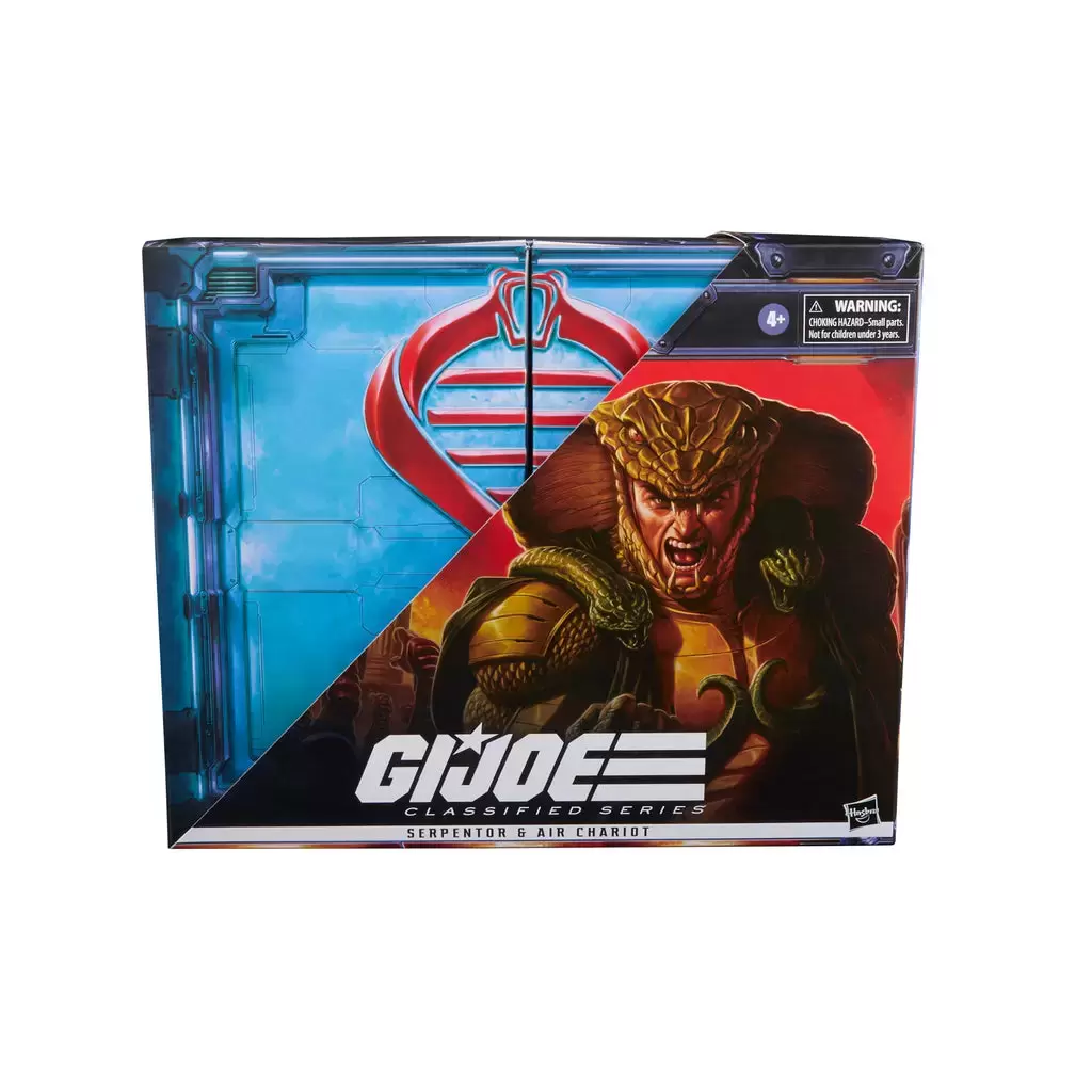 G.I. JOE - Classified Series - Serpentor & Air Chariot