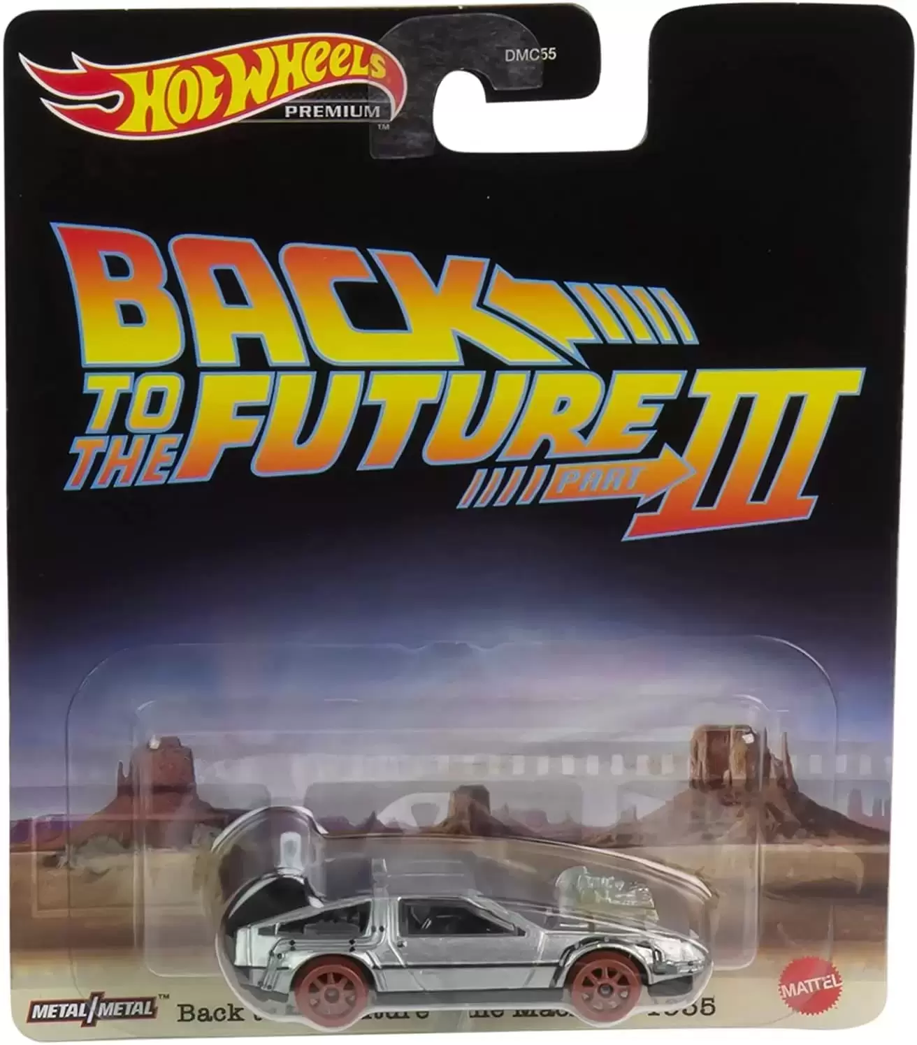 Retro Entertainment Hot Wheels - Back to the Future Part III - Back to the Future - 1955