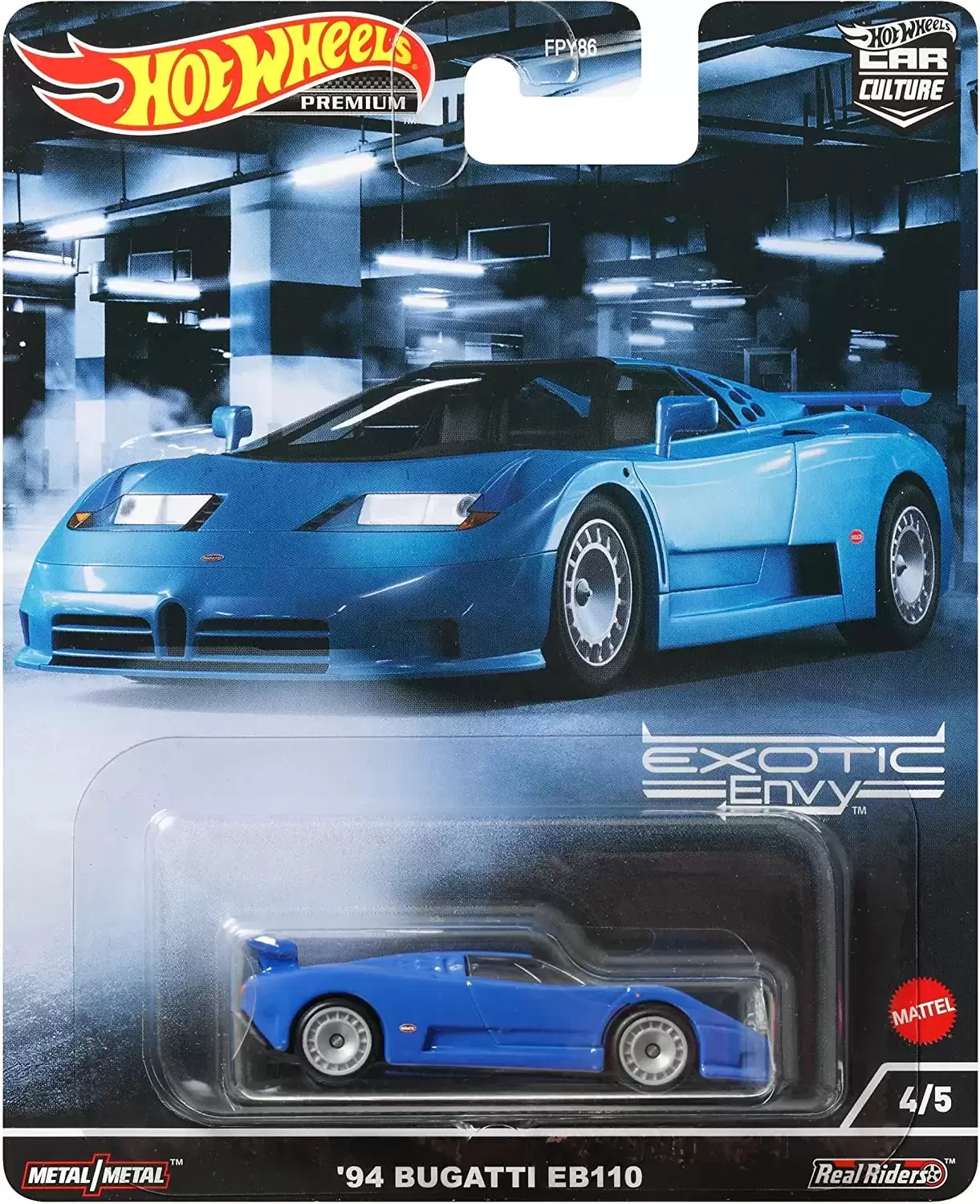 Hot Wheels - Car Culture - Exotic Envy - 94 Bugatti EB110
