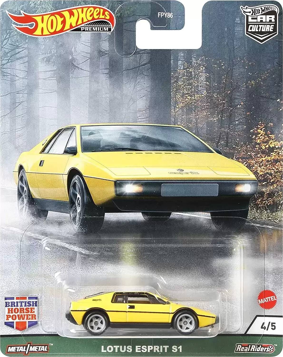 Hot Wheels - Car Culture - British Horsepower - Lotus Esprit S1