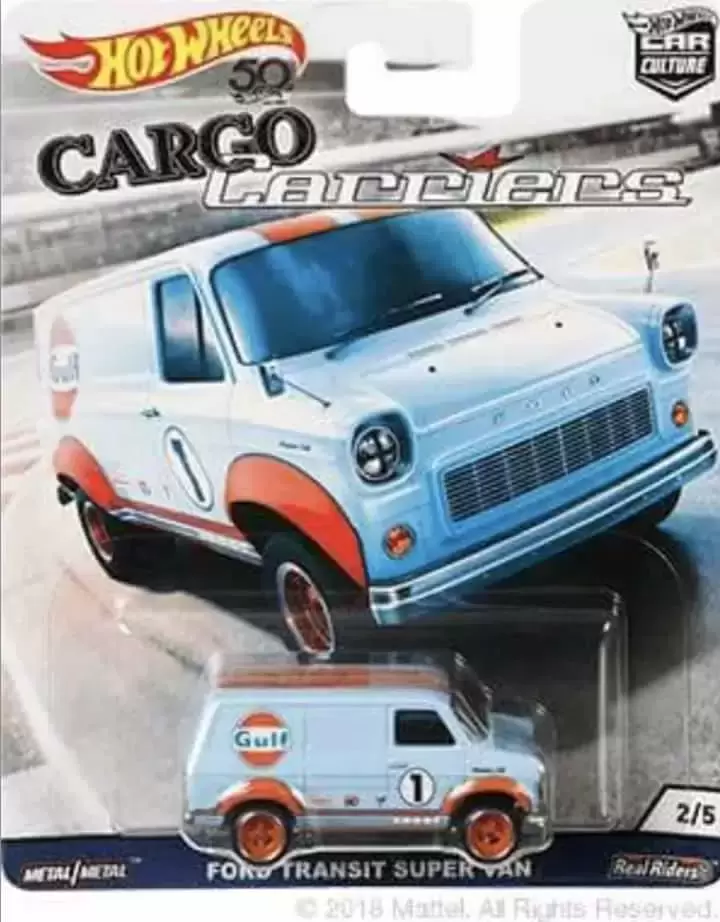 Hot Wheels - Car Culture - Cargo Carriers - Ford Transit Supervan