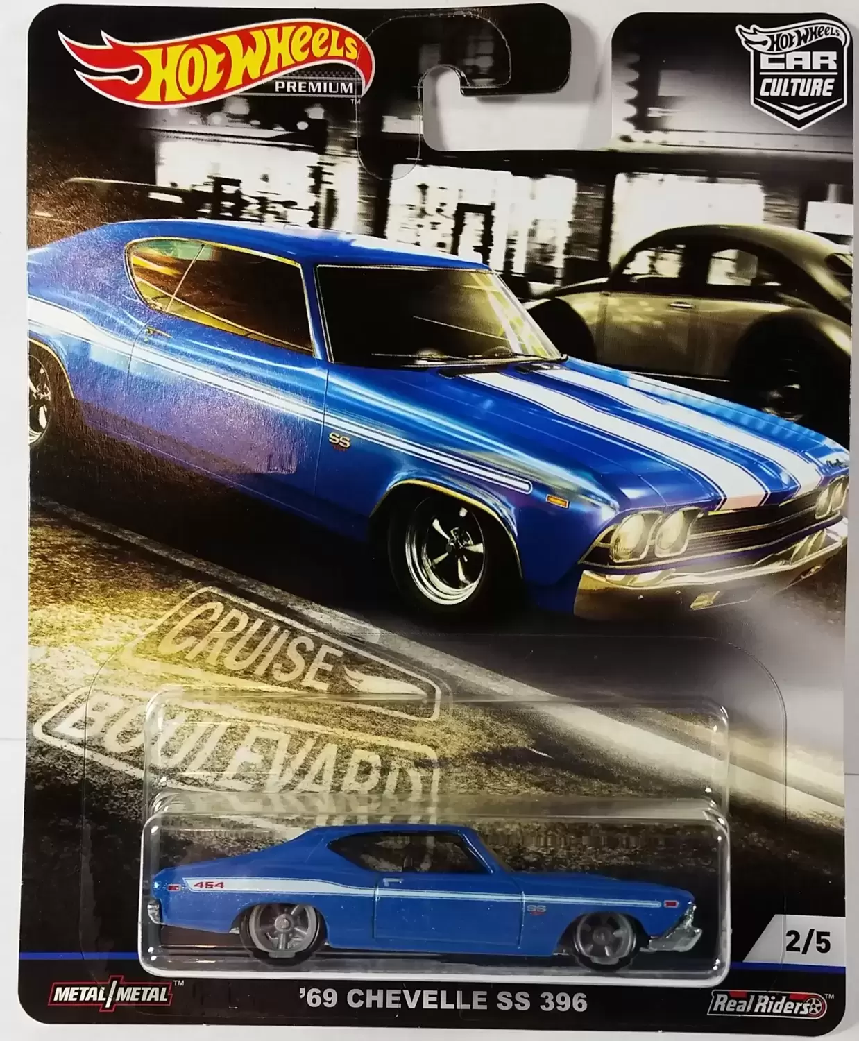 Cruise Boulevard - 69 Chevelle SS 396 - Hot Wheels - Car Culture model