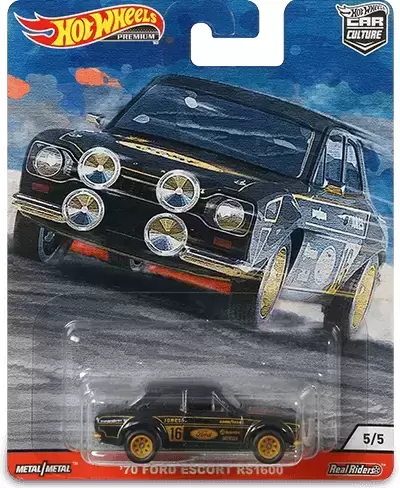 Hot Wheels - Car Culture - Door Slammers - 70 Ford Escort RS1600