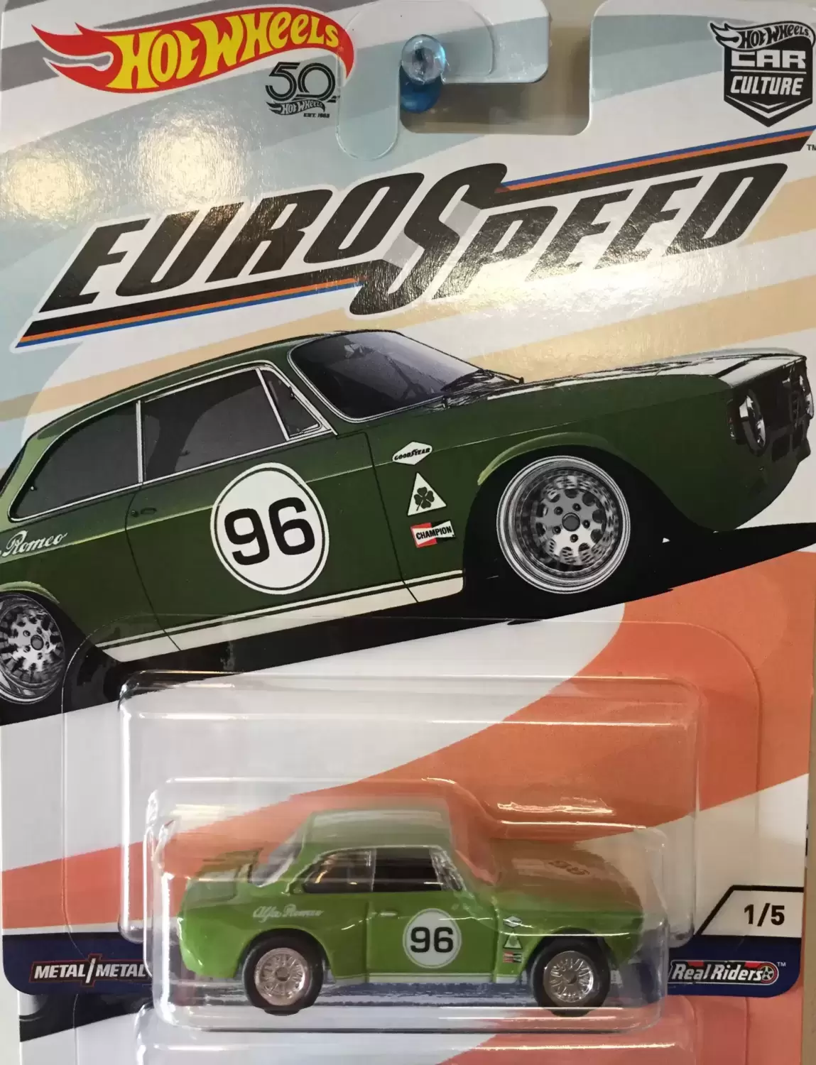 Hot Wheels - Car Culture - Eurospeed - Alfa Romeo Giulia Sprint GTA