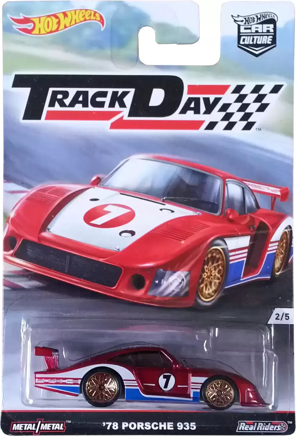 Hot Wheels - Car Culture - Track Day - 78 Porsche 935