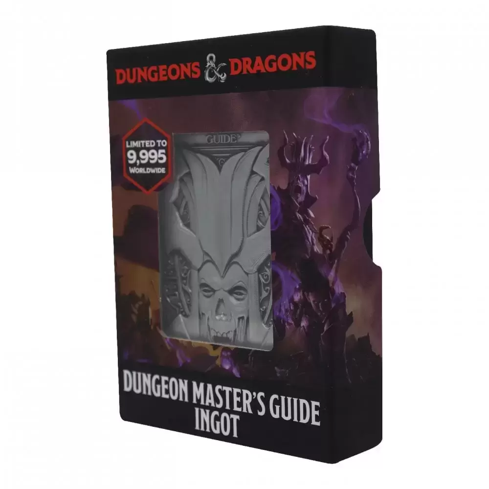 Fanattik - Ingot & Metal Card - Dungeons & Dragons - Dungeon Master\'s Guide