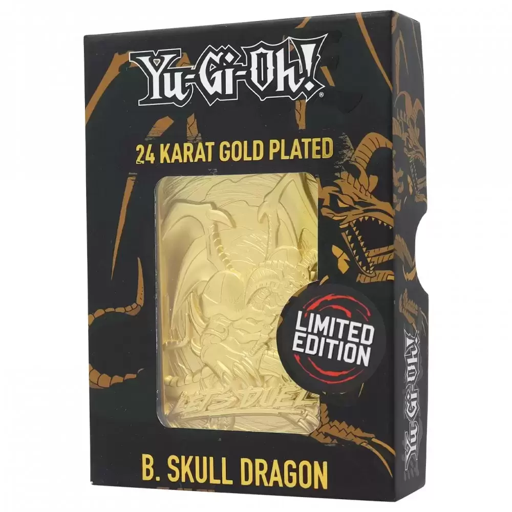 Fanattik - Ingot & Metal Card - Yu-Gi-Oh! - B. Skull Dragon Gold
