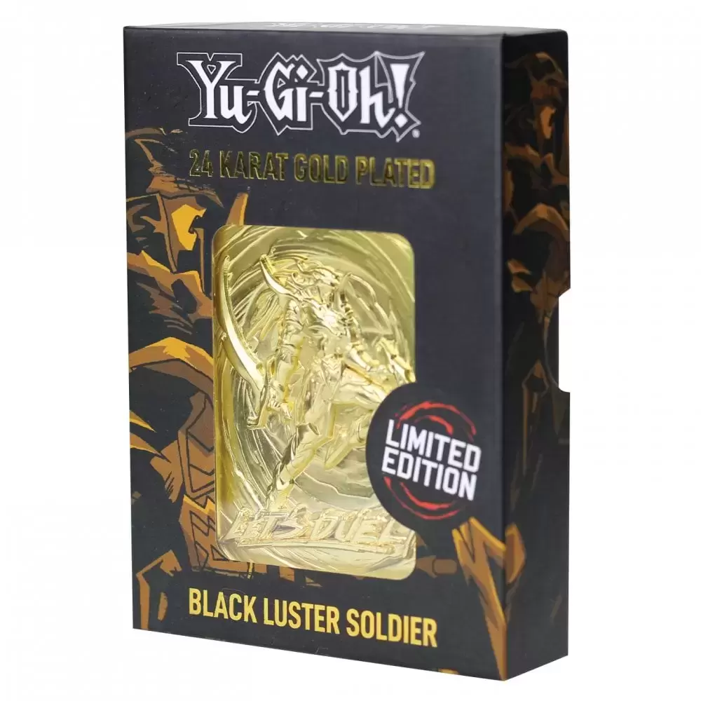 Fanattik - Ingot & Metal Card - Yu-Gi-Oh! - Black Luster Soldier Gold