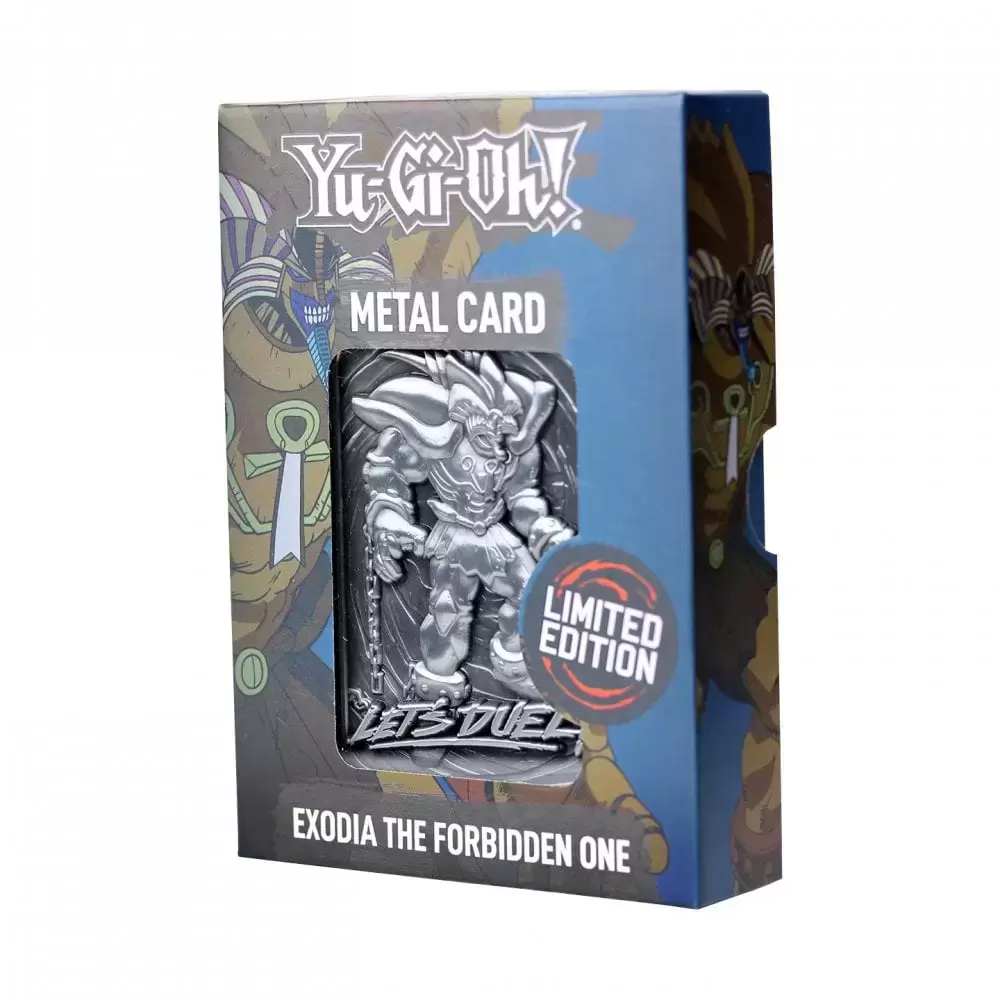 Fanattik - Ingot & Metal Card - Yu-Gi-Oh! - Exodia The Forbidden One