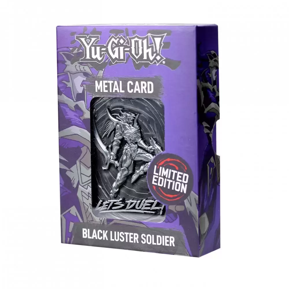 Fanattik - Ingot & Metal Card - Yu-Gi-Oh! - Black Luster Soldier