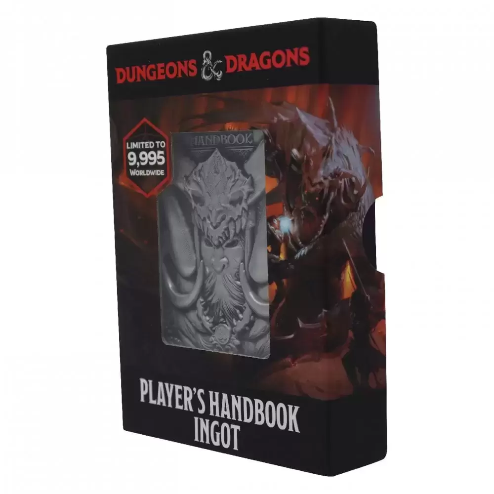 Fanattik - Ingot & Metal Card - Dungeons & Dragons - Player\'s Handbook