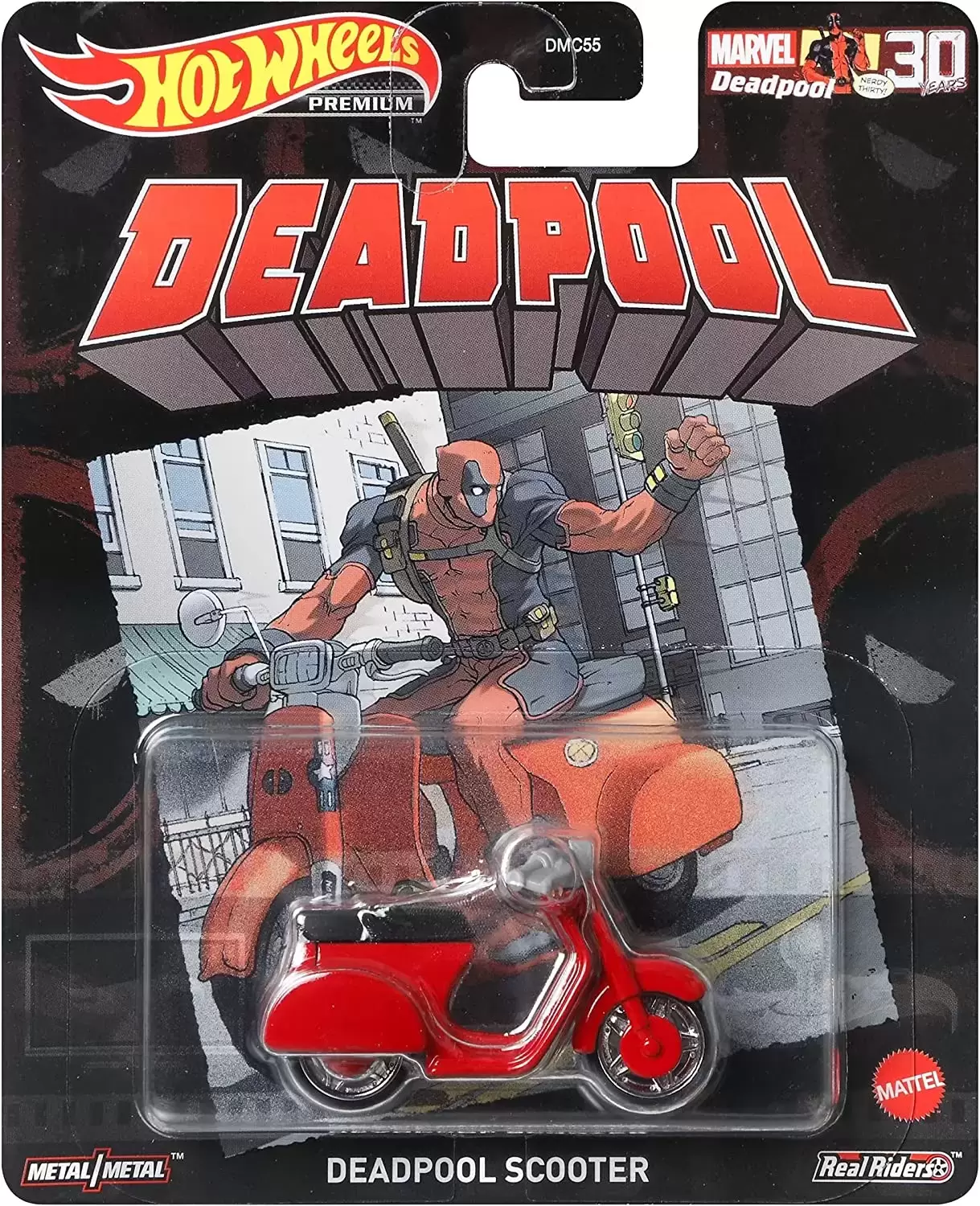 Retro Entertainment Hot Wheels - Deadpool - Deadpool Scooter