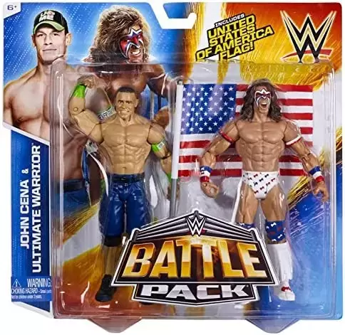 Mattel WWE - Battle Pack - John Cena & Ultimate Warrior