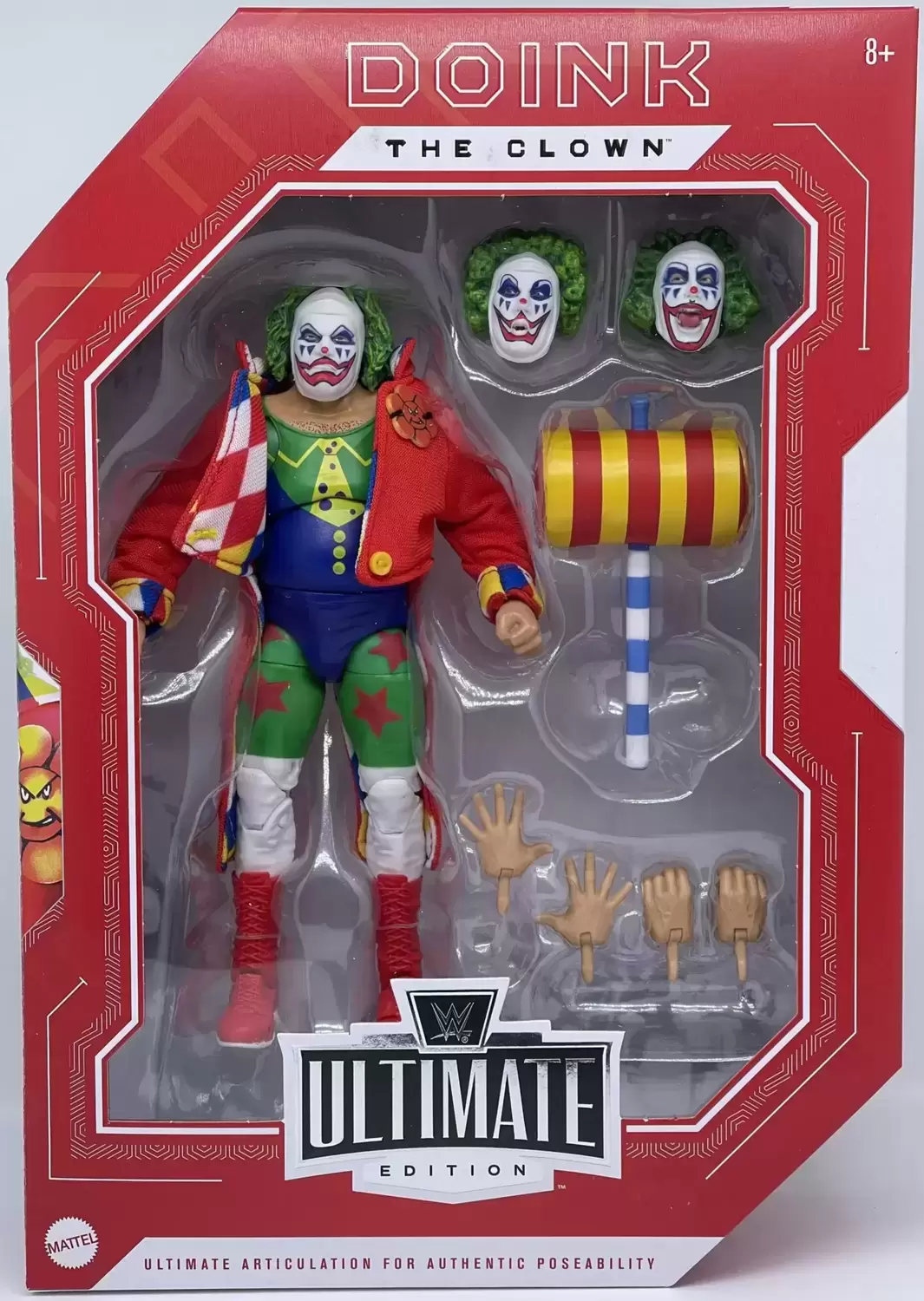 Doink The Clown - Mattel WWE Ultimate Edition action figure