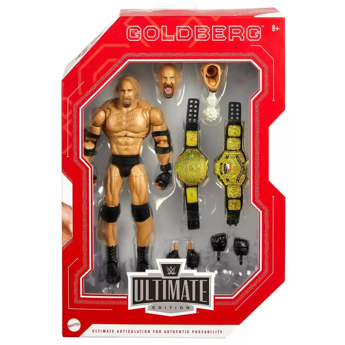 Goldberg - Fan Takeover - Mattel WWE Ultimate Edition action figure