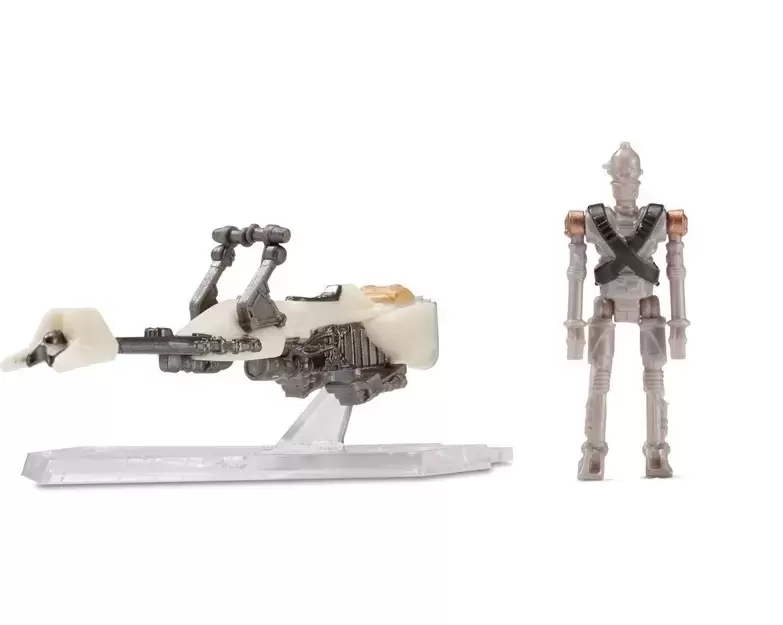 Micro Galaxy Squadron - Speeder Bike & IG-11 (Mystery Vehicle & Figure)