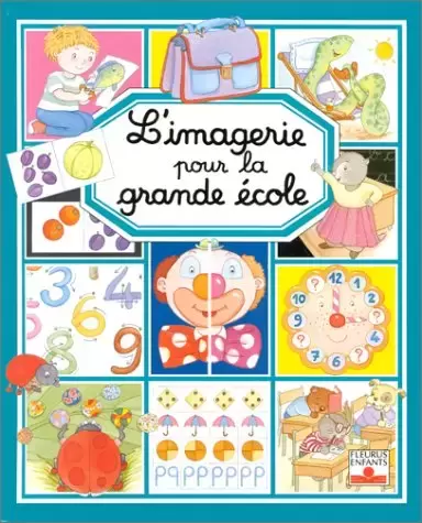 Livre L'imagerie des tout-petits Maternelle autocollant