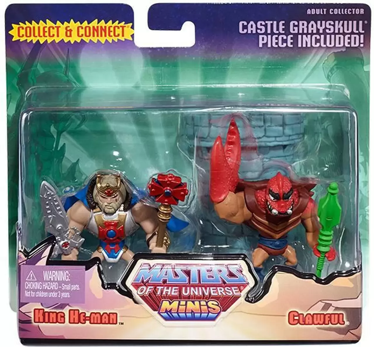 Masters of The Universe - Eternia Minis - MINIS - King He-Man & Clawful