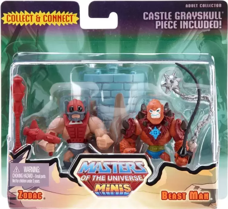 Masters of The Universe - Eternia Minis - MINIS - Zodac & Beast Man