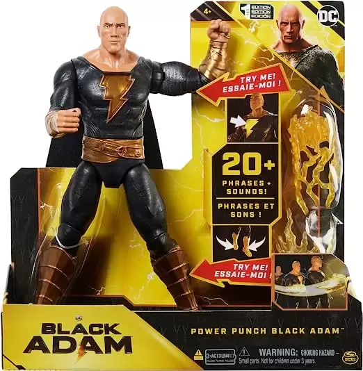 DC by Spin Master - Power Punch Black Adam