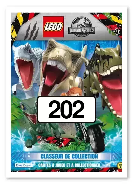 LEGO Jurassic World Série 2 - Carte Puzzle N°202