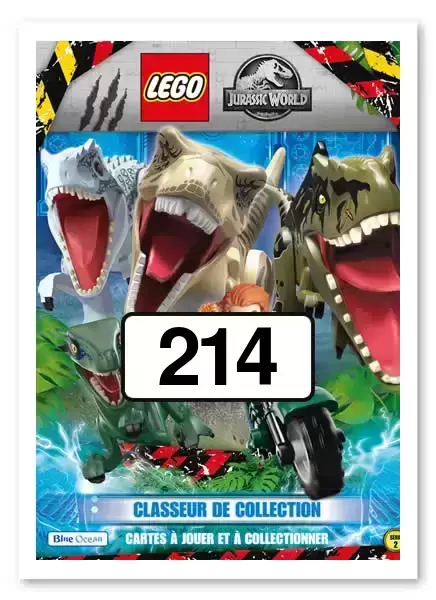 LEGO Jurassic World Série 2 - Carte Puzzle N°214