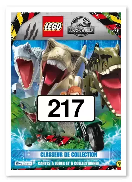 LEGO Jurassic World Série 2 - Carte Puzzle N°217