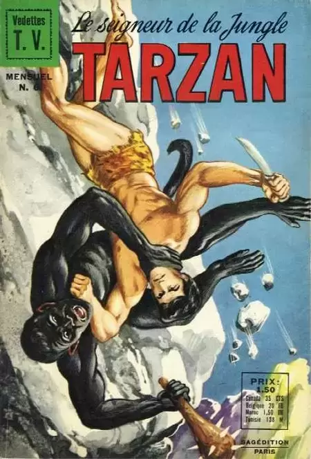 Tarzan - 1ère série (Sagédition) - Tarzan le terrible 1+2