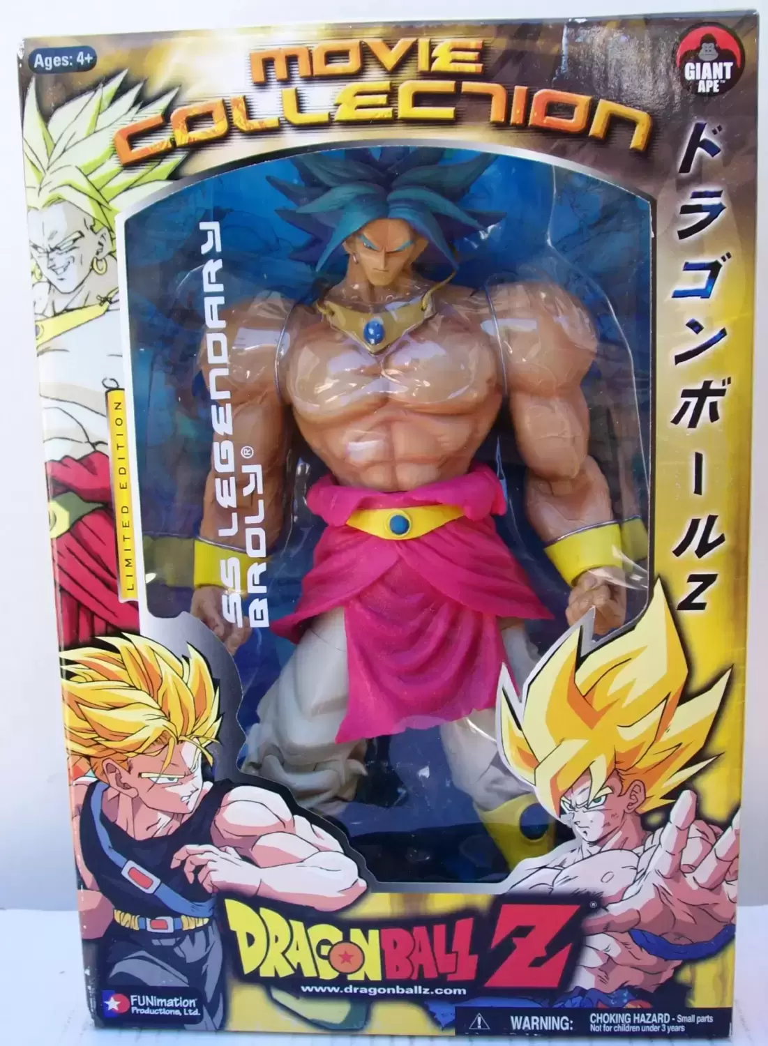 Dragon ball shops z ss legendary broly limited edition figure