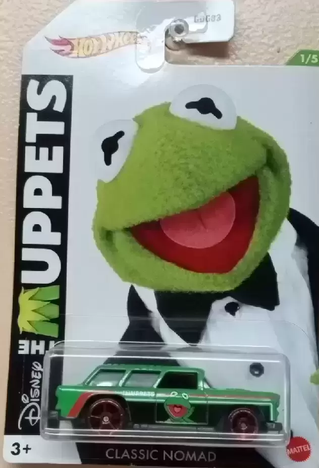 The Muppets Character Cars - Classic Nomad The Muppets Hot Wheels