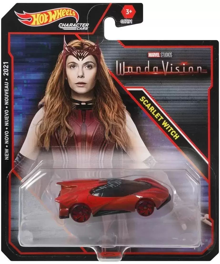 Marvel Character Cars - Wandavision - Scarlet Witch