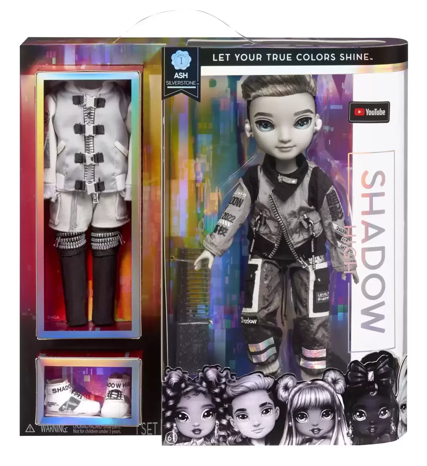 Rainbow High - Ash Silverstone (Shadow High - Series 1)