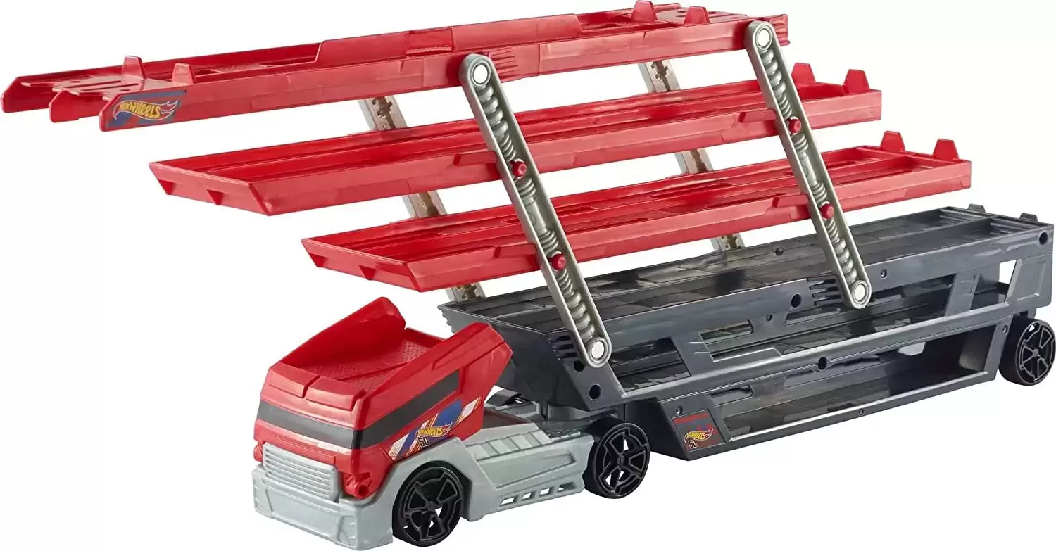 Hot Wheels - Playsets - HW Mega Hauler - City (Red)