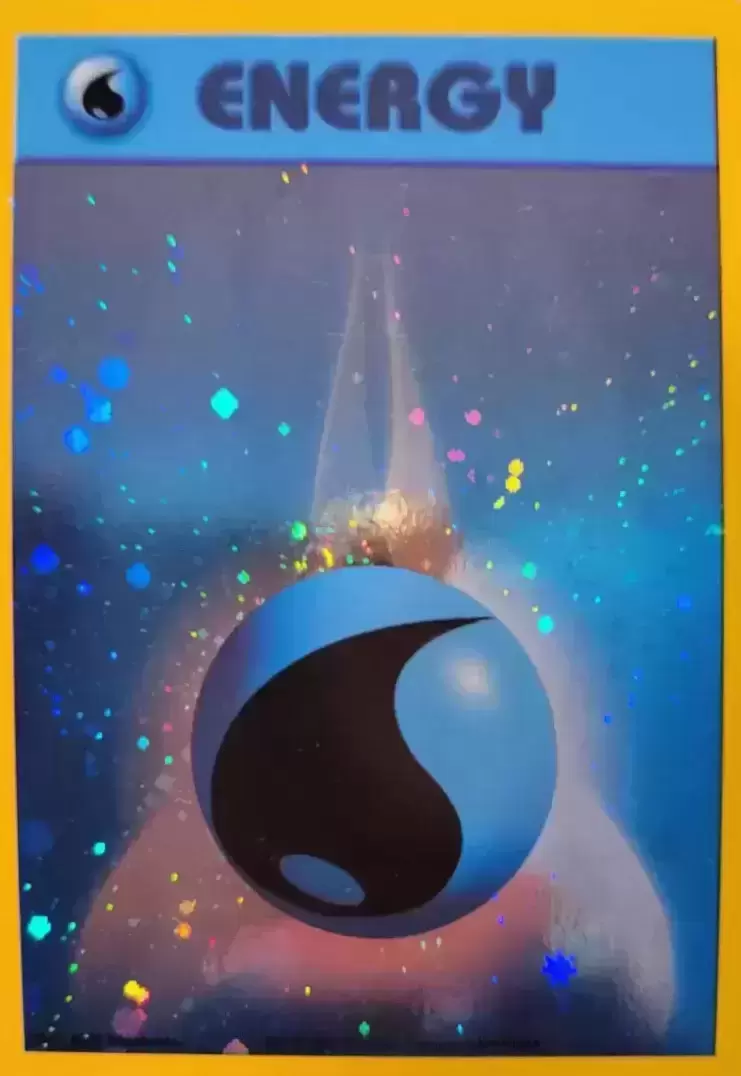Common Energy Cards - Water Energy Holo 2002