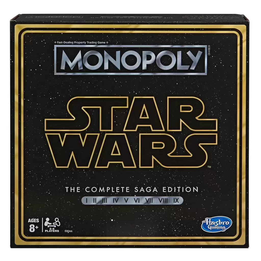 Monopoly Films & Séries TV - Monopoly Star Wars - Complete Saga Edition