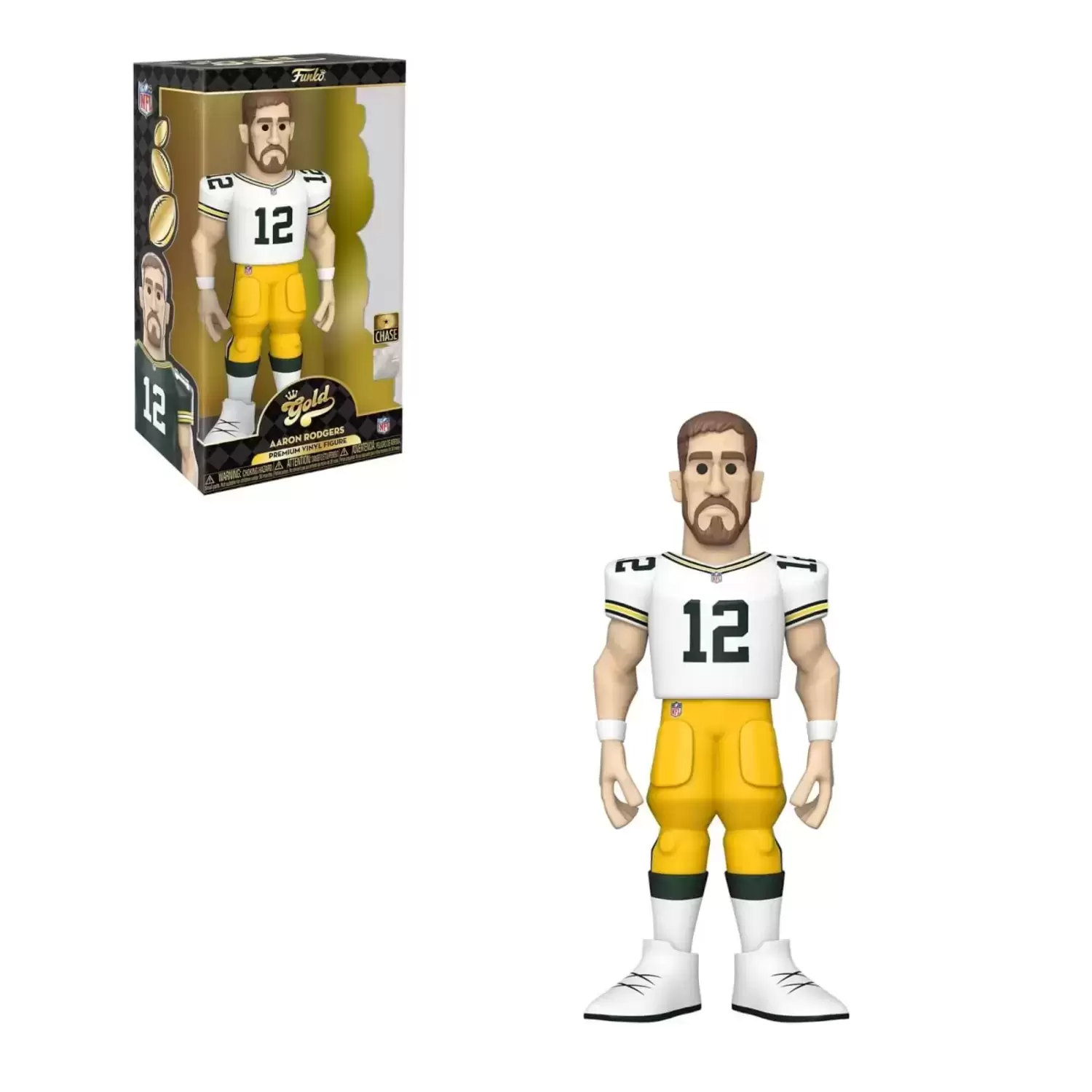 Funko Wobbler NFL Aaron Rodgers Figure Green Bay Packers Football