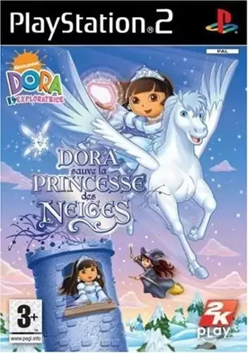 Jeux PS2 - Dora sauve la princesse des neiges