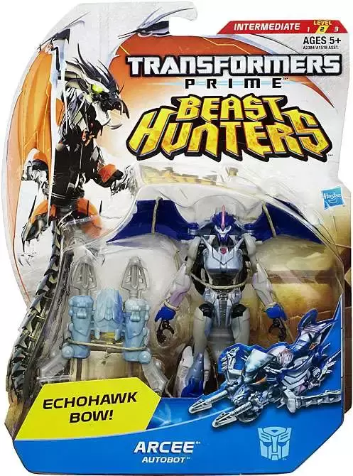 Year 2012 Transformers Prime Beast Hunters Series Deluxe Class 6